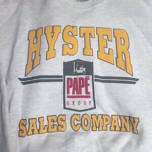Deadstock Vintage Hyster Sales Company Pape Group Crewneck Sweatshirt
